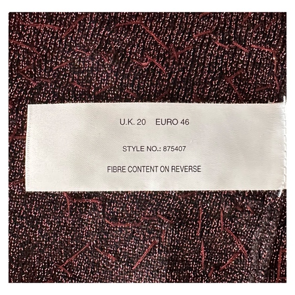 ALEX & CO Women’s Sequin Sleeveless Tank Top Blouse Size 16 Metallic Copper - Picture 7 of 7